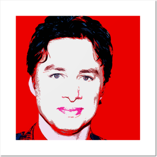 zach braff Posters and Art